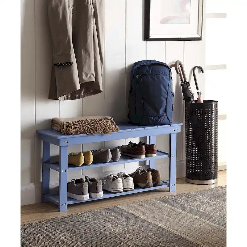 Banc de Vestiaire Oxford avec Étagères