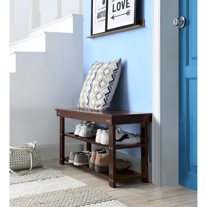 Banc de Vestiaire Oxford avec Étagères