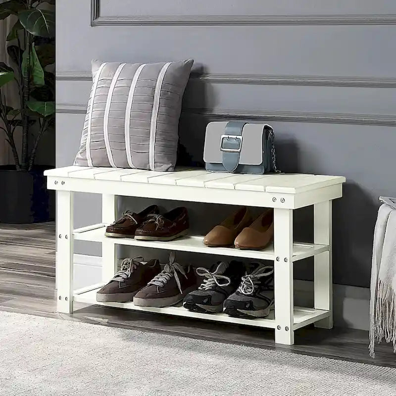 Banc de Vestiaire Oxford avec Étagères