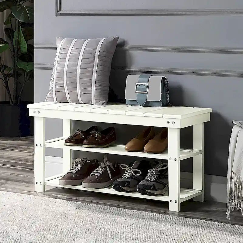 Banc de Vestiaire Oxford avec Étagères