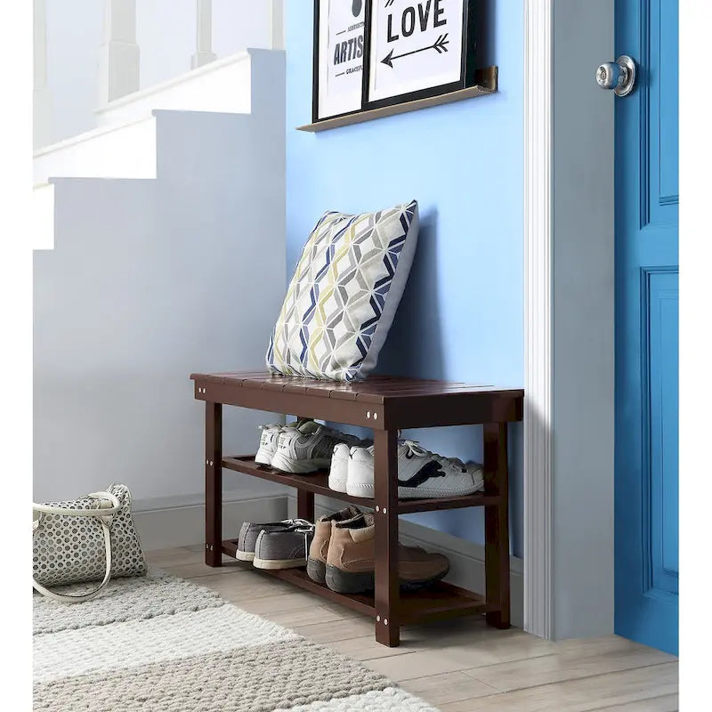 Banc de Vestiaire Oxford avec Étagères