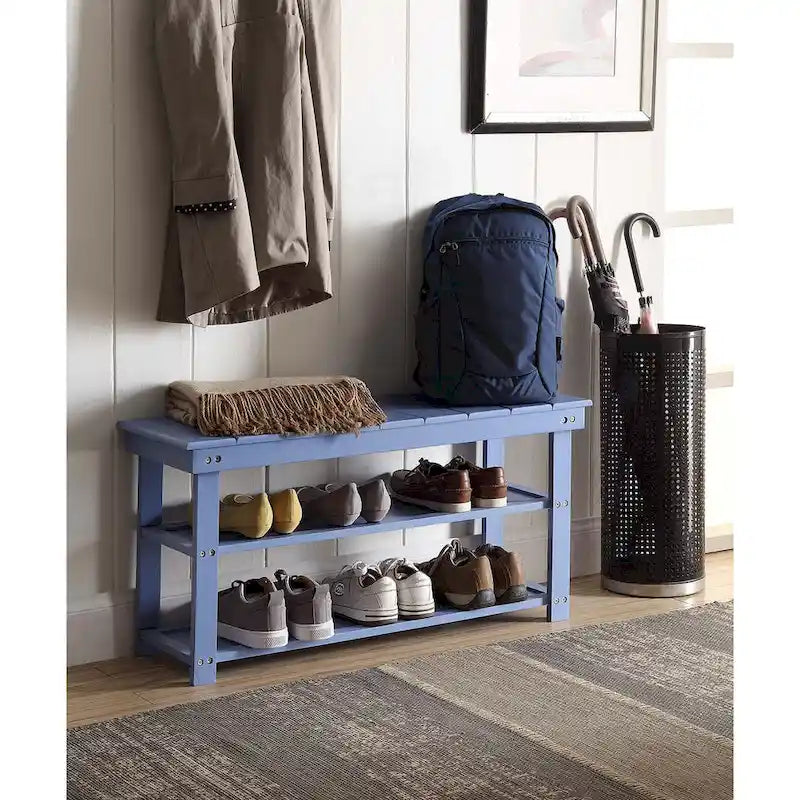 Banc de Vestiaire Oxford avec Étagères