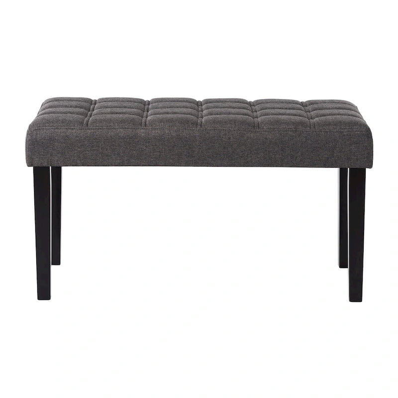 Banc capitonné en tissu California