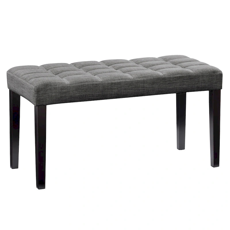 Banc capitonné en tissu California