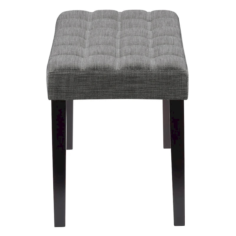 Banc capitonné en tissu California