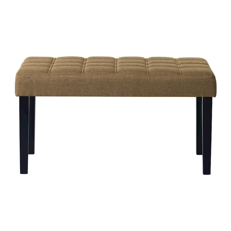 Banc capitonné en tissu California