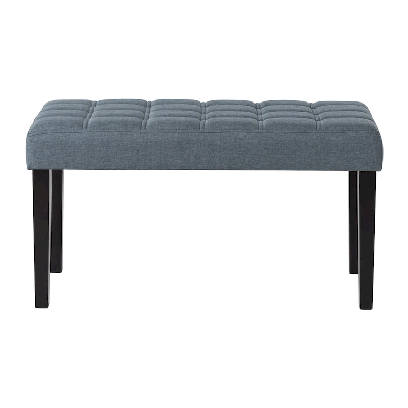 Banc capitonné en tissu California
