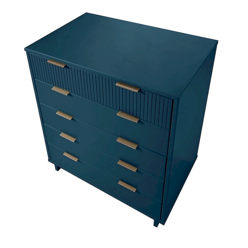 Commode haute moderne à 5 tiroirs