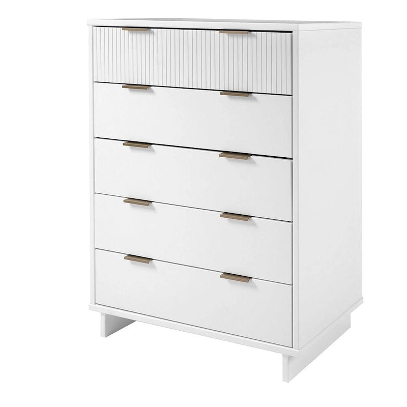 Commode haute moderne à 5 tiroirs
