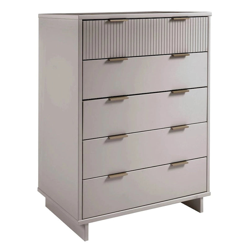 Commode haute moderne à 5 tiroirs