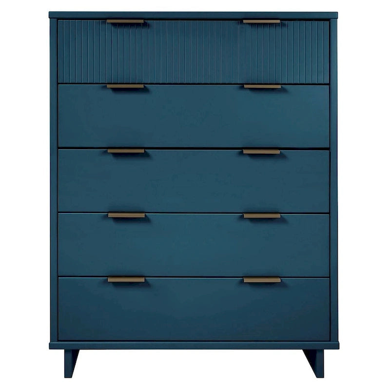 Manhattan Comfort Granville 45.27 Modern Tall 5 Drawer Dresser