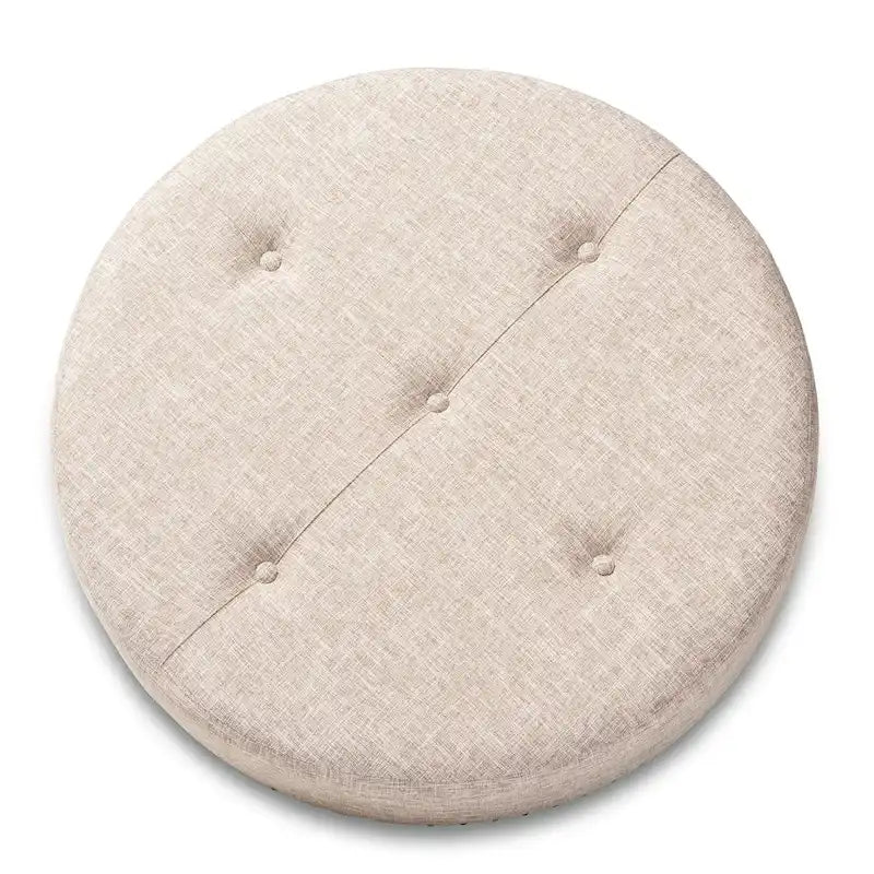 Ottoman de cocktail en tissu moderne et contemporain