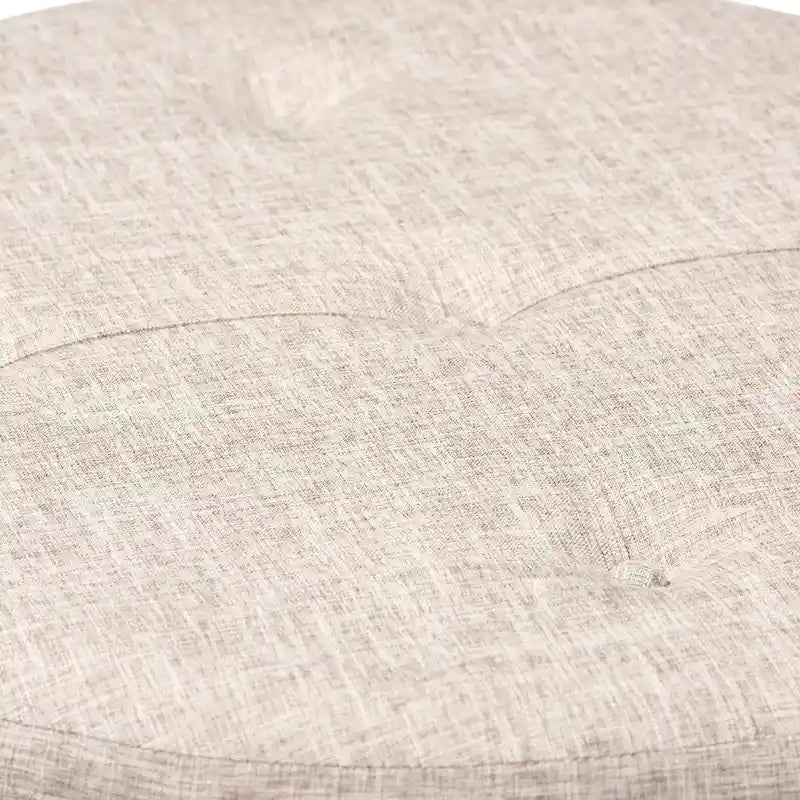 Ottoman de cocktail en tissu moderne et contemporain