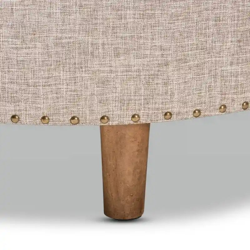 Ottoman de cocktail en tissu moderne et contemporain