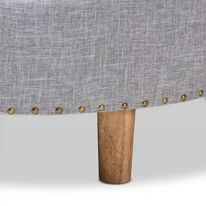 Ottoman de cocktail en tissu moderne et contemporain