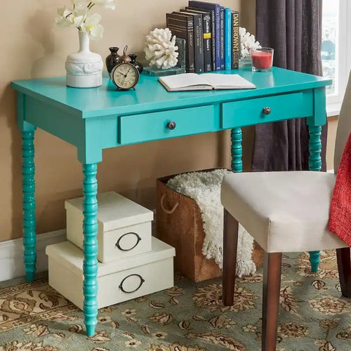 2-Drawer Helix Legs Office Desk