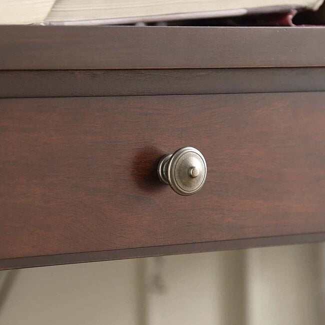 Bureau d'ordinateur à 2 tiroirs avec pieds Helix