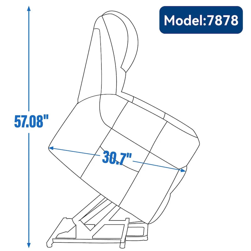 Fauteuil inclinable releveur électrique, Chaleur, Massage, Double moteur, Inclinaison infinie jusqu'à 158 kg, Mécanisme robuste avec ports USB