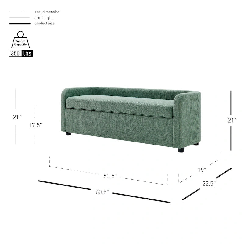 Banc de rangement