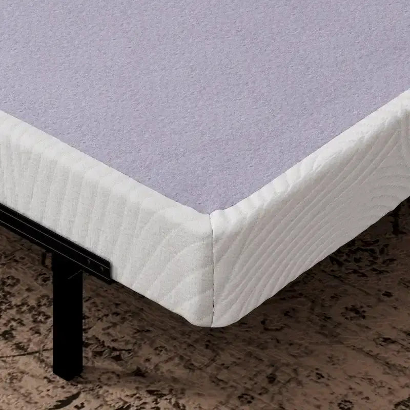 Sommier tapissier en bambou de 4 pouces