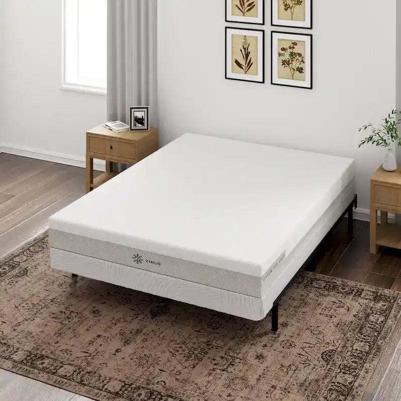 Sommier tapissier en bambou de 4 pouces