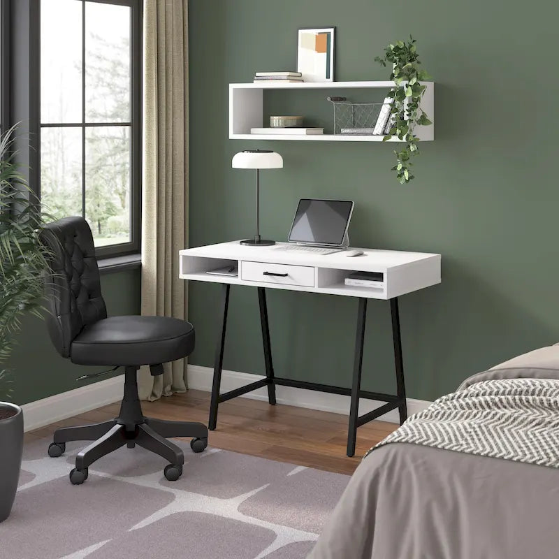 Bureau d'ordinateur 40W avec rangement