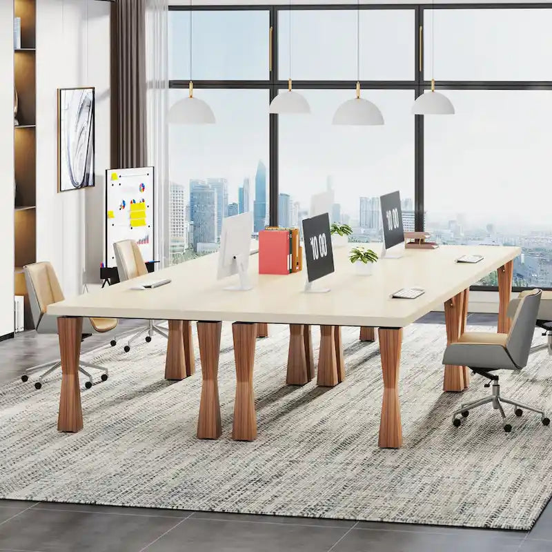Bureau de direction, 180 cm L x 90 cm P Grand bureau, Bureau d'ordinateur moderne