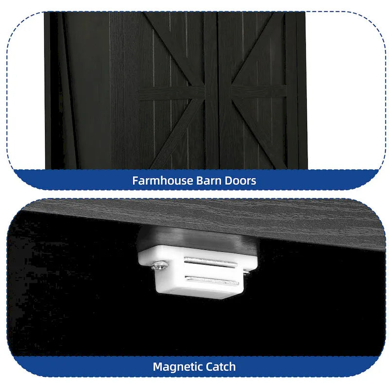 Meuble de rangement pour garde-manger de cuisine de ferme